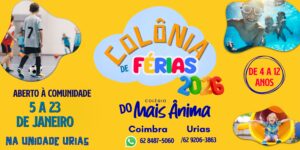 Colônia de Férias do Colégio Mais Ânima
